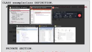 Lecture 15, ABAP Objects, part 2