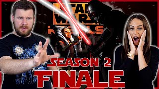 My wife watches Rebels for the FIRST time || Season 2 Finale, Episodes 19-22