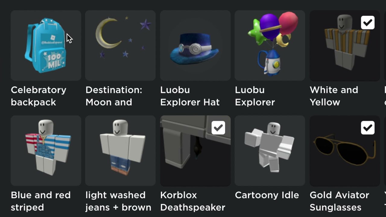 New Free Items! (Roblox) YouTube