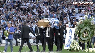 Marseille : revivez l'émouvant hommage rendu à Bernard Tapie au stade Vélodrome