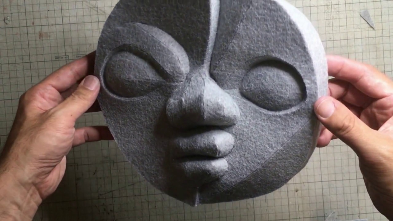 太陽の顔を作ってみた　４分バージョン　夏休みの工作にお勧めカーペットクラフト