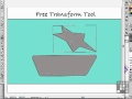Illustrator Tutorial - The Amazing Free Transform tool