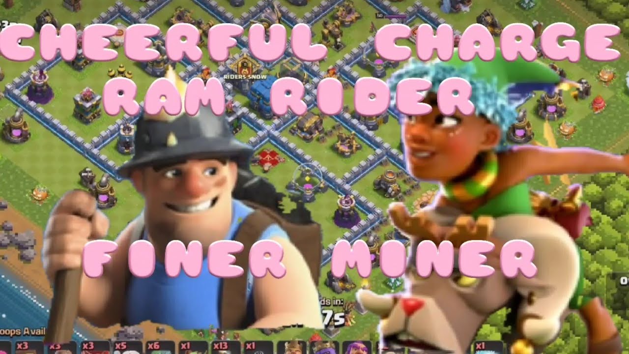 TH12 COC| Ram Rider + Minor Event | Easily complete two events in one ...