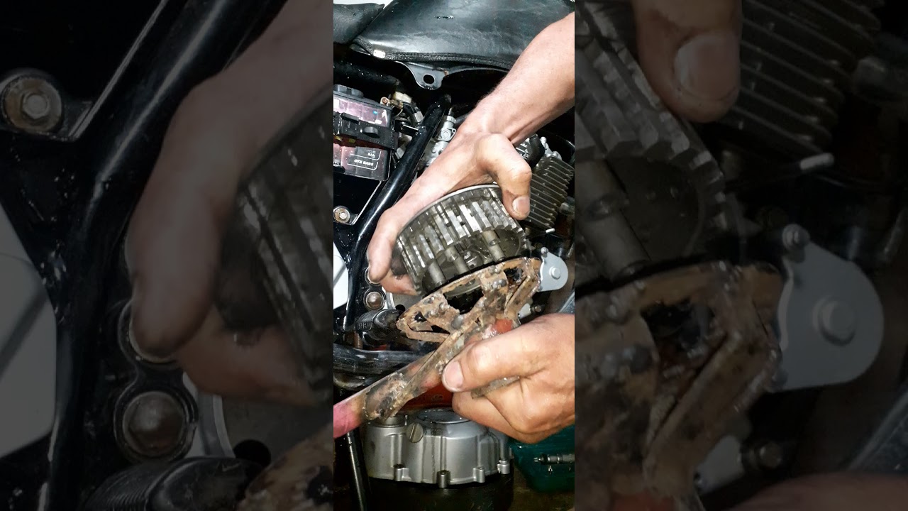 como trocar embreagem da suzuki yes e intruder 125!