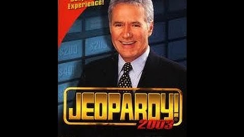 Jeopardy 2003 PC Game #1