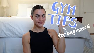 gym tips for beginners 💪🏼 what I wish I knew when I started my fitness journey