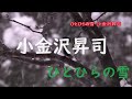 小金沢昇司 / 「ひとひらの雪」 2010年 歌詞付き ヤマハMIDI使用Cover