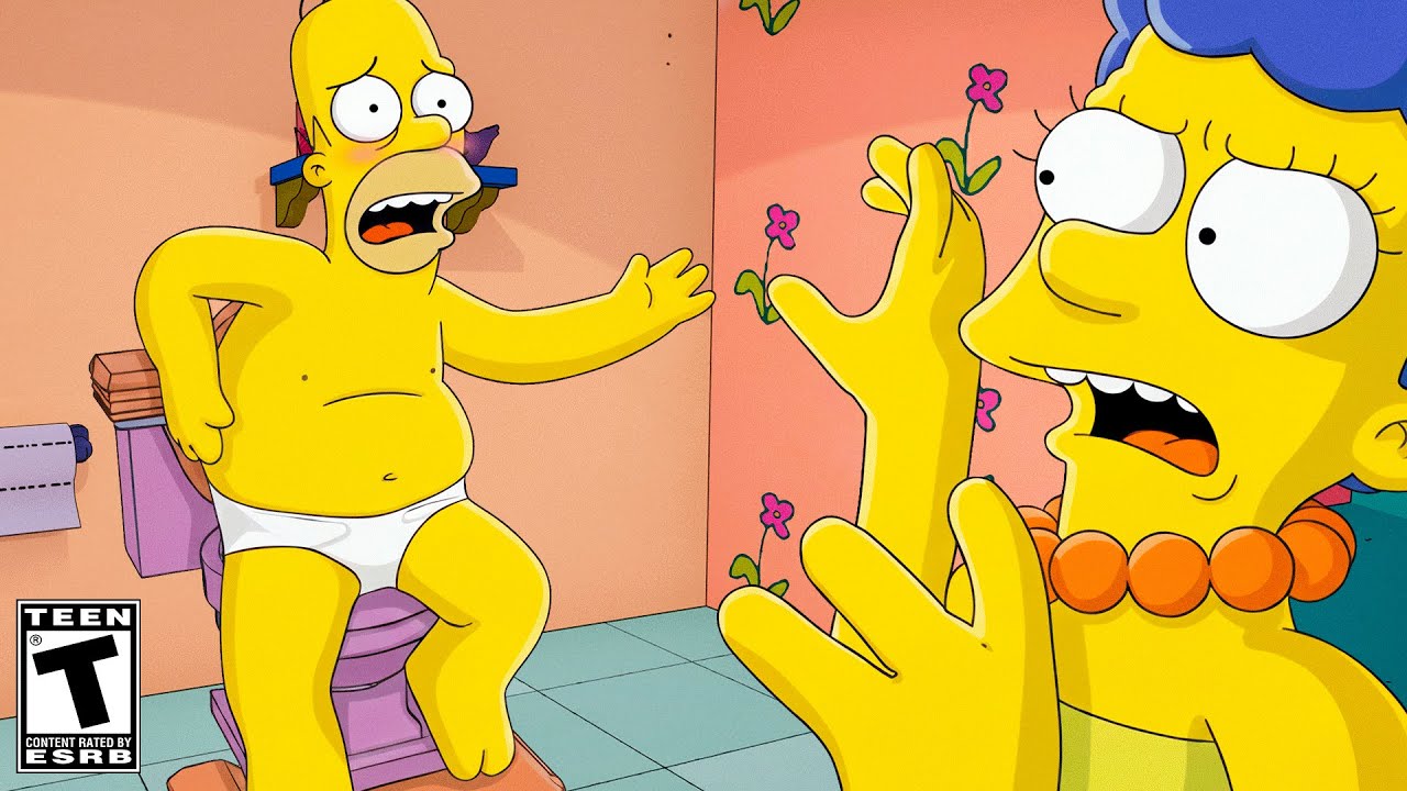 HOMER SIMPSONS origin story.. Fortnite The Simpsons