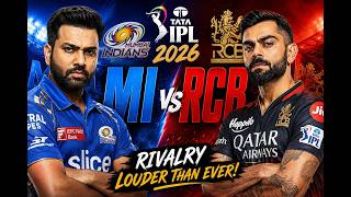 MI vs RCB Live Match 🔴 IPL 2026 Live Commentary | Today Match Live