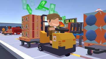 Idle Courier Tycoon - Max Level