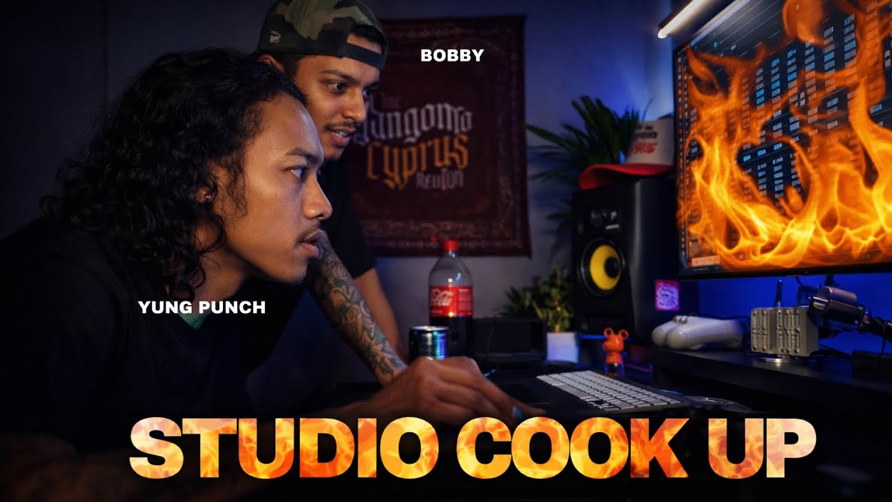 223 အဖွဲ့ထဲက Yung Punch နဲ့ ကျနော့် Studio မှာ Cook ကြသောအခါ