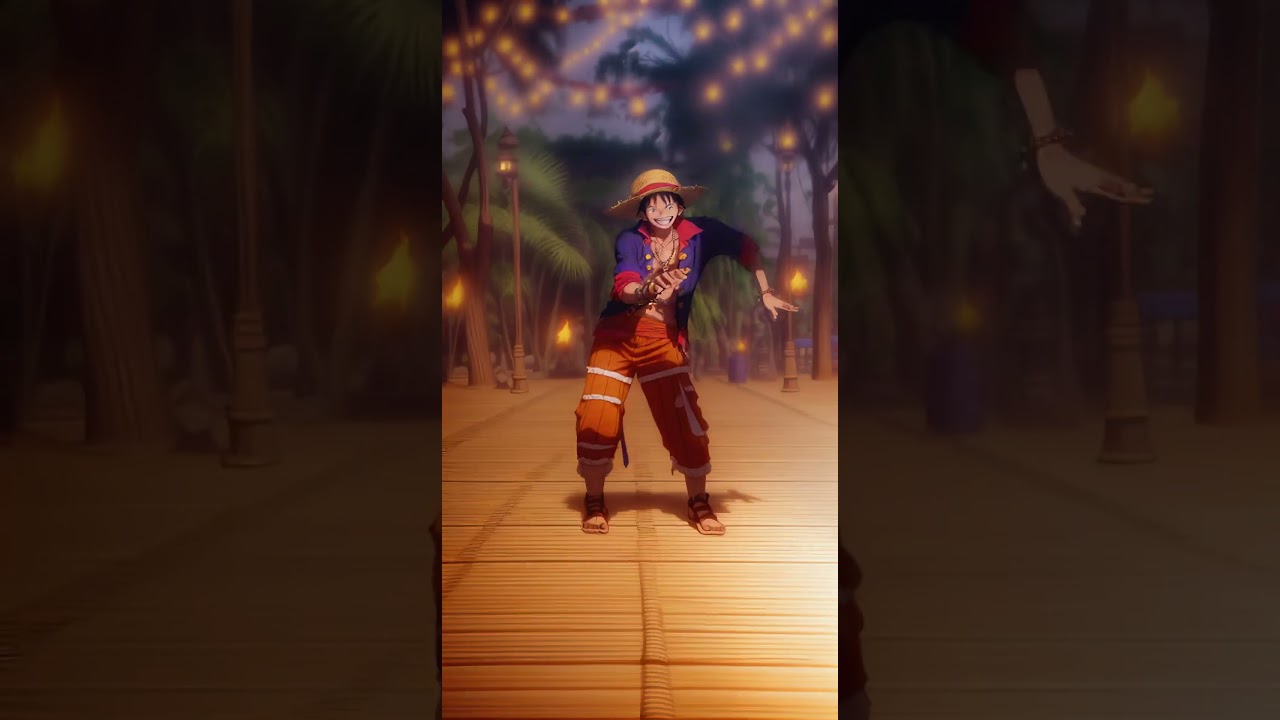 Trippy One Piece Dance, Ruffy, Luffy, One Piece Netflix, AI, IA, Warp Fusion, Dancevideo 