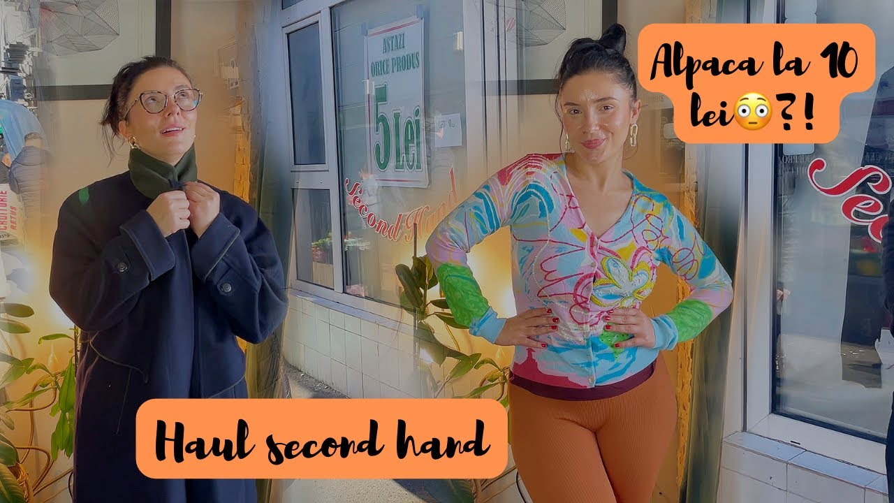 Я нашла НАТУРАЛЬНОЕ ШЕРСТЯНОЕ ПАЛЬТО за 10 ЛЕЕВ 😱 + ПРИМЕРЬТЕ б/у одежду на осень!