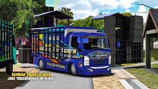 Rombak Truck Losbak Jadi Truck Horeg Bintang Perkasa Audio🔥ES Truck Simulator ID screenshot 2