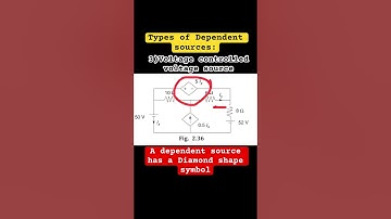 Dependent Sources Explained 🔌 Types & Examples #networktheory #engineeringstudies #circuittheory