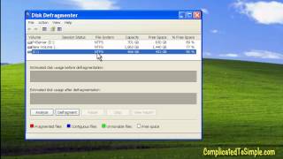 Windows Xp Defragmentation