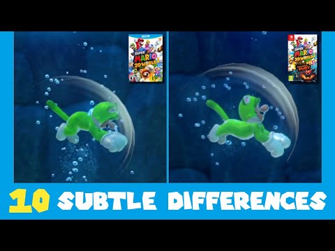 10 Subtle Differences between Super Mario 3D World for Switch and Wii U (Part 2)