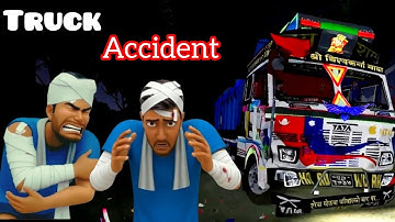 Truck Trip Gone Wrong 😱💥 | Accident & Injured on BUSSID