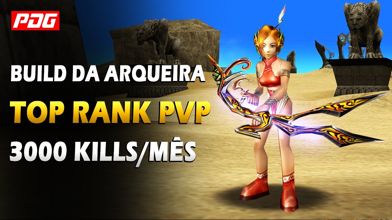 BUILD DA ARQUEIRA TOP RANKING PVP DO SERVIDOR IDHAS - PRISTON TALE