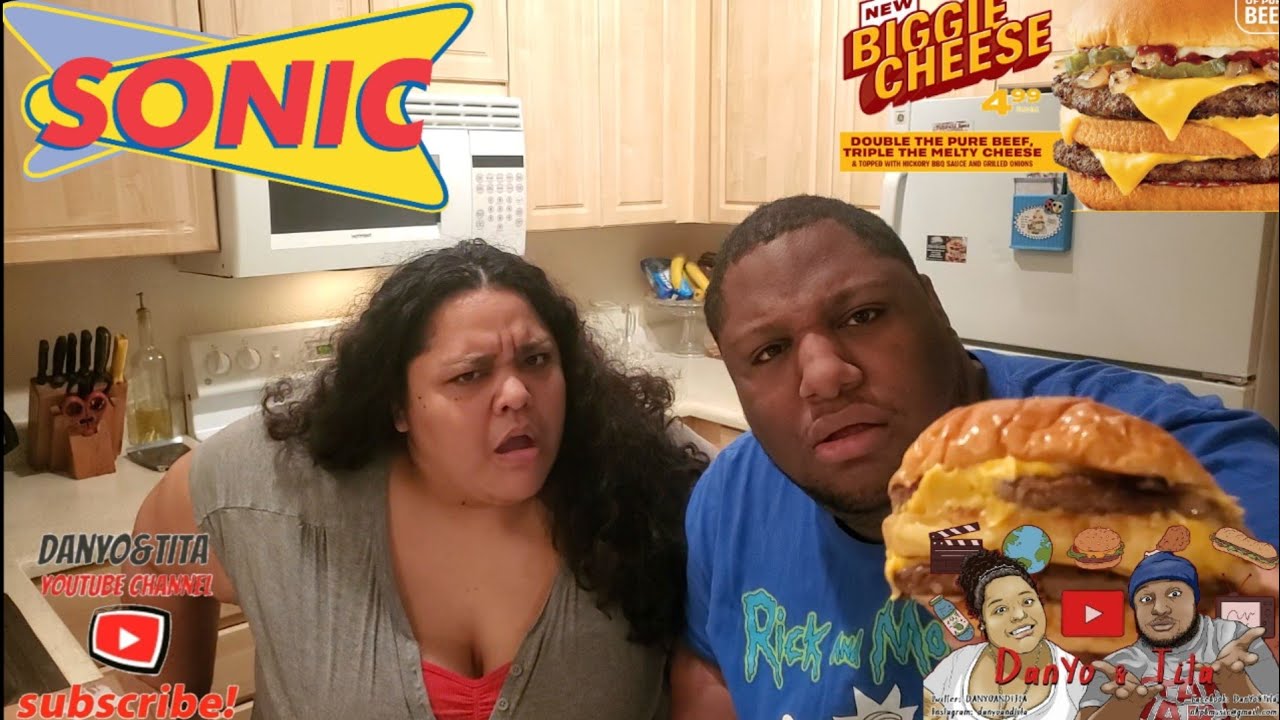Sonic Drive In Biggie Cheese Review YouTube