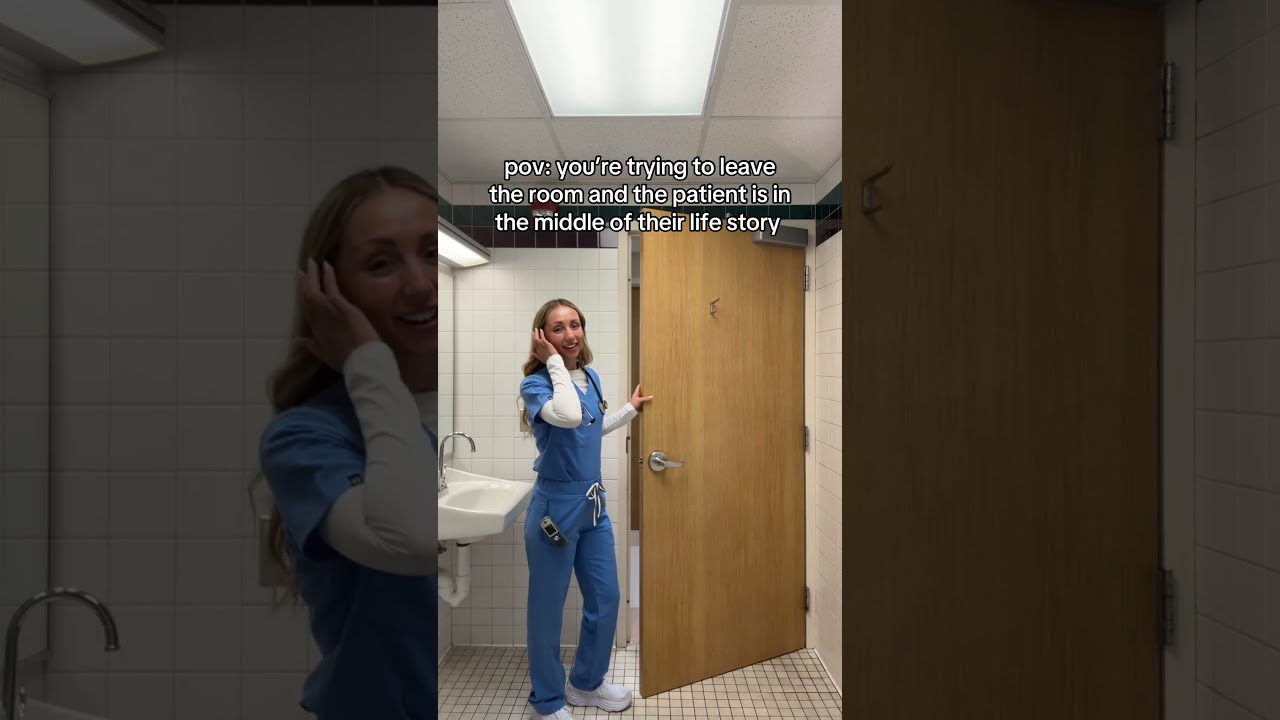 POV You Re Late For Meds But The Patient Is Mid Life Story Pov Nurselife