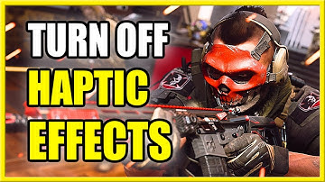 How to TURN OFF Haptic Trigger Effect & Vibrations in COD Modern Warfare 2 (PS5 Controller)