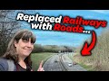 Telford replaced its railways with roads