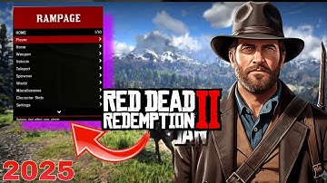 How To Add Rampage Trainer in RDR2 With Script hook V (Latest Version) | RDR2 Mods Guide 2025