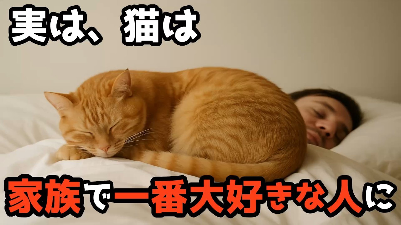 【家族で誰が一番？】猫が“選んだ人”にだけする行動7選