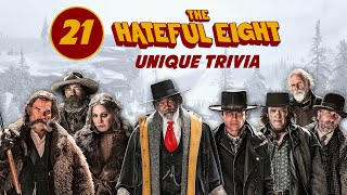 21 Special Trivia about THE HATEFUL EIGHT