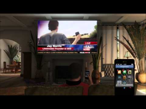 Grand Theft Auto V - Friend Request: Jay Norris Head Explodes on TV Cutscene (Lester & Michael Talk)