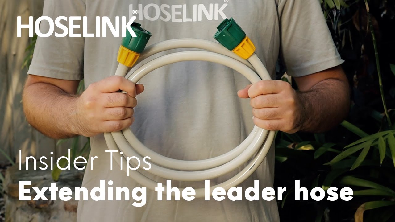 Hoselink Insider Tips - Extending your Leader Hose