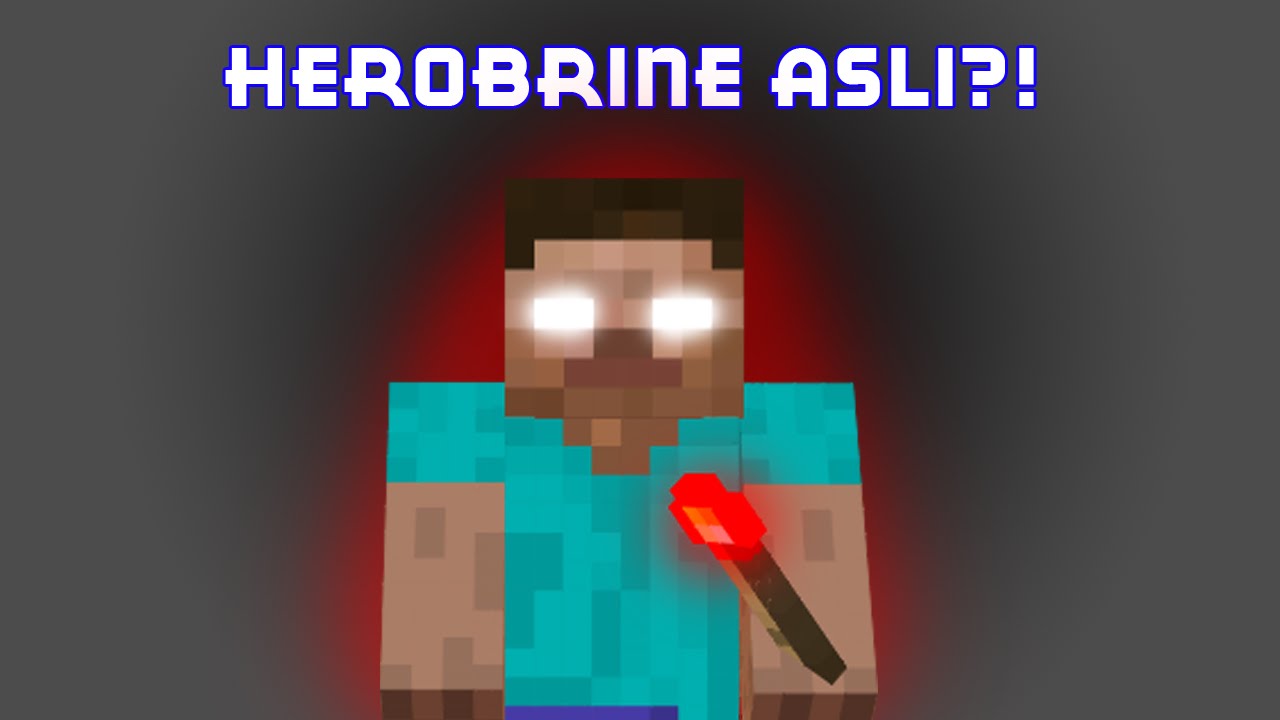 HEROBRINE ASLI?!  Minecraft Indonesia - YouTube