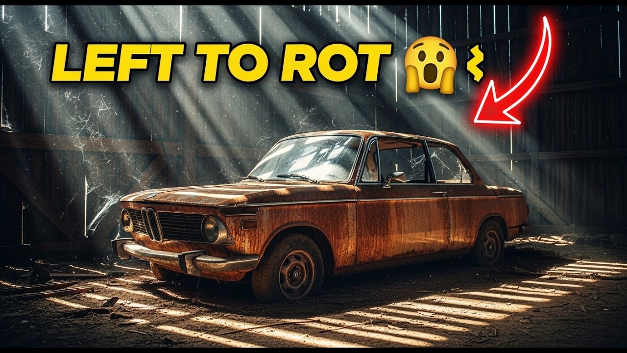 Abandoned BMW 2002 Barn Find Restored to Perfection