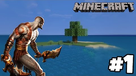 Starting the FIRST MINECRAFT WORLD on an ISLAND! (#1)