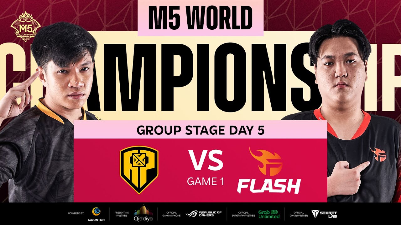(FIL) M5 Group Stage Day 5 | APBR vs FL | Game 1