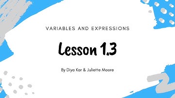 Math4HS Pre-Algebra 1.3 Variables and Expressions