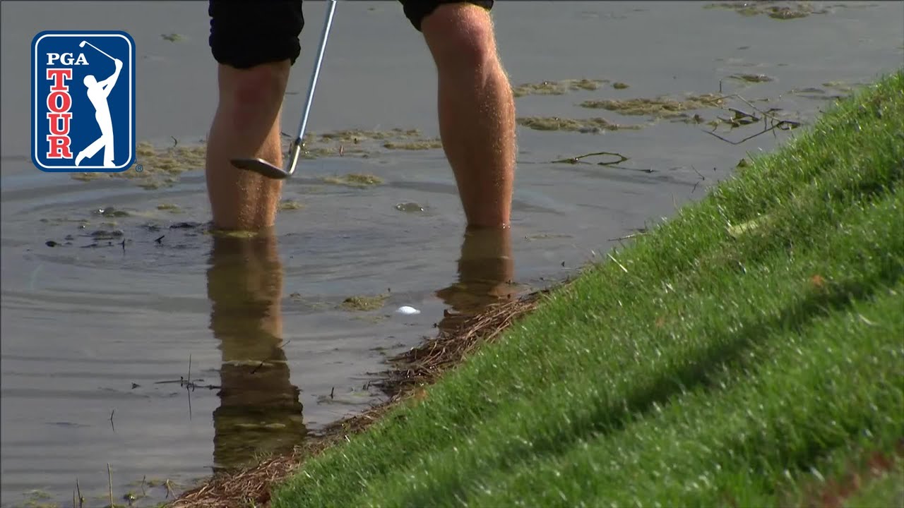 Would YOU try this shot? Pro hits shot from water