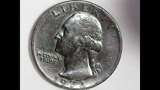 1973  Quarter Dollar No Mint Mark