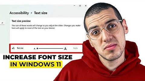 How to increase font size in windows 11 (2025) – easy guide
