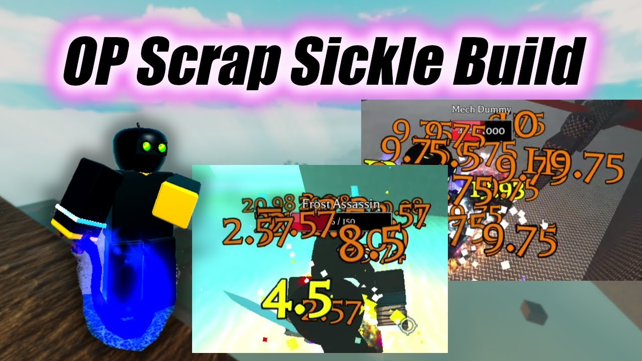 OP Scrap Sickle Build! - Roblox Pilgrammed - YouTube