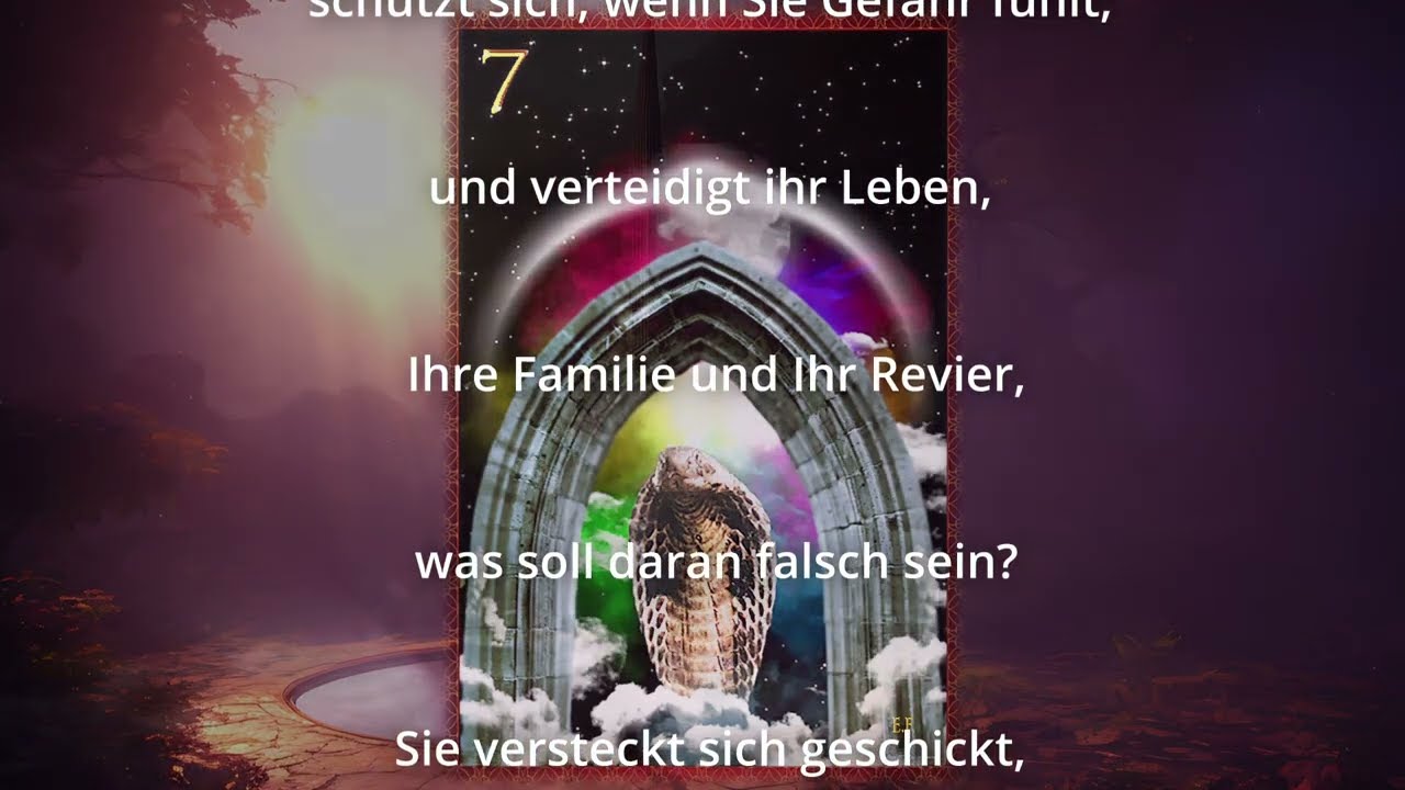 Die Schlange im Lenormanddeck