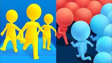 Join Clash 3D vs Count Master - All Levels SpeedRun Android iOS Gameplay