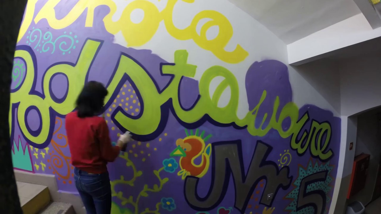 Making Of - Funky Mural SP5 Braniewo by Jaktalala