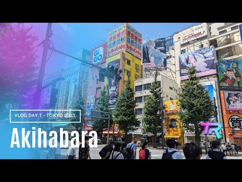 Day 1 Akihabara Game Hunting In Electric Town | VLOG Japan 2023
