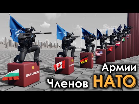 Видео: Численность Армии Государств-Членов НАТО