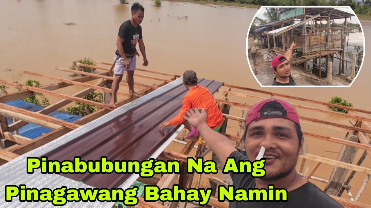 NABUBUNGAN NA ANG PINAGAWAN BAHAY