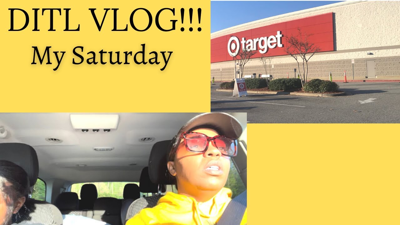 DITL Vlog - Target, Vitamin Shoppe and My Day!