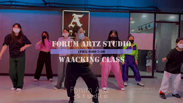 [서산댄스학원, 서산댄스] Boney M. - Happy Song | Waacking Class | Bunny | @ForumArtz Studio |