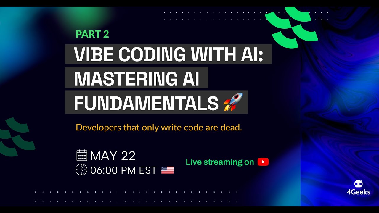 Part 2 Vibe Coding with AI Mastering AI Fundamentals - YouTube